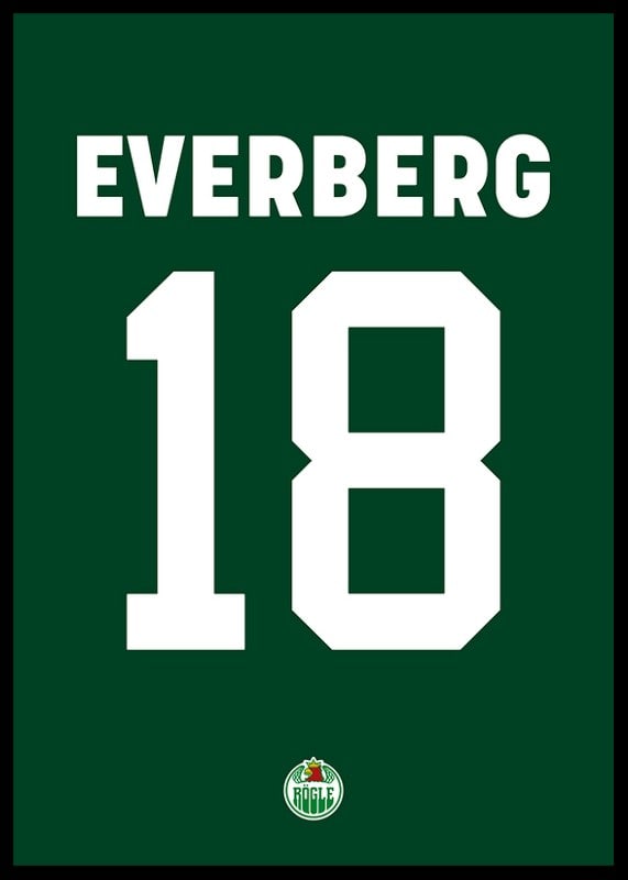 Dennis Everberg #18 Rögle BK 2023/2024-12