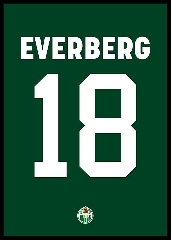 Dennis Everberg #18 Rögle BK 2023/2024-12