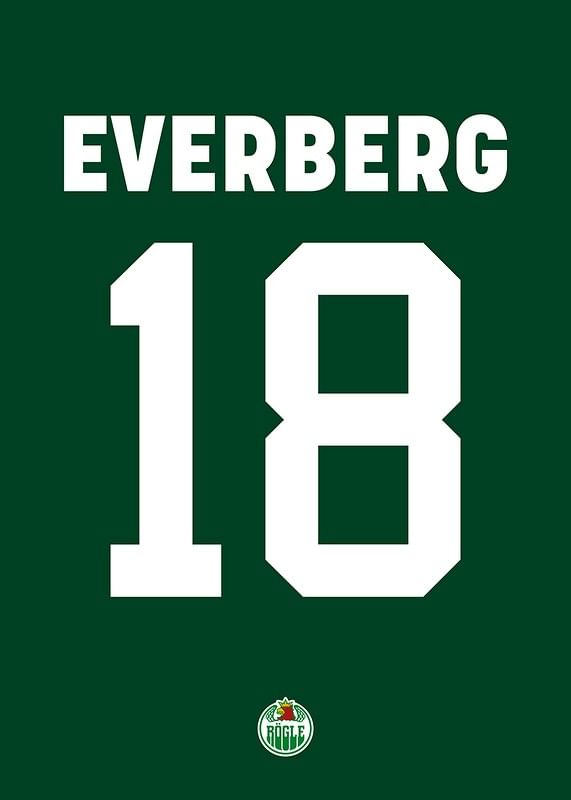 Dennis Everberg #18 Rögle BK 2023/2024-12