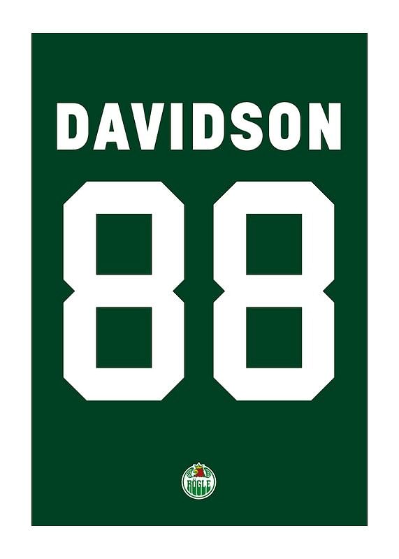 Poster Brandon Davidson #88 Rögle BK 2023/2024