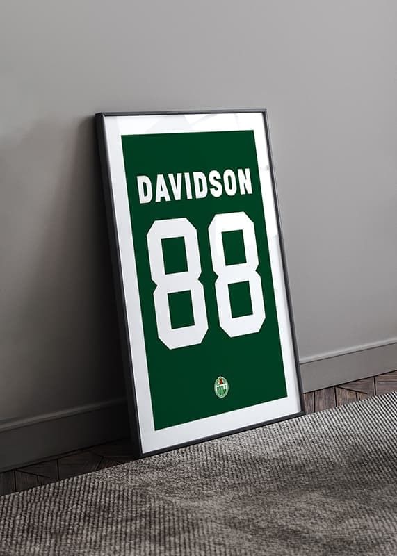 Poster Brandon Davidson #88 Rögle BK 2023/2024 crossfade