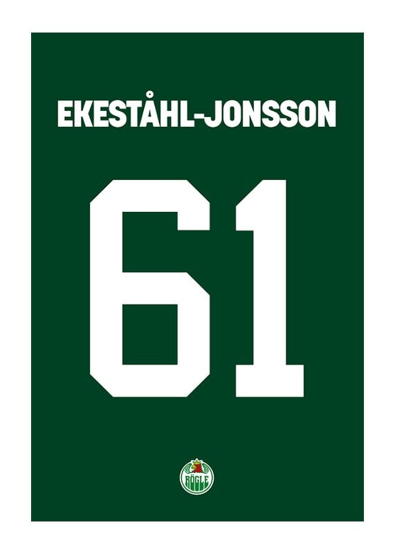 Poster Lucas Ekeståhl-Jonsson #61 Rögle BK 2023/2024