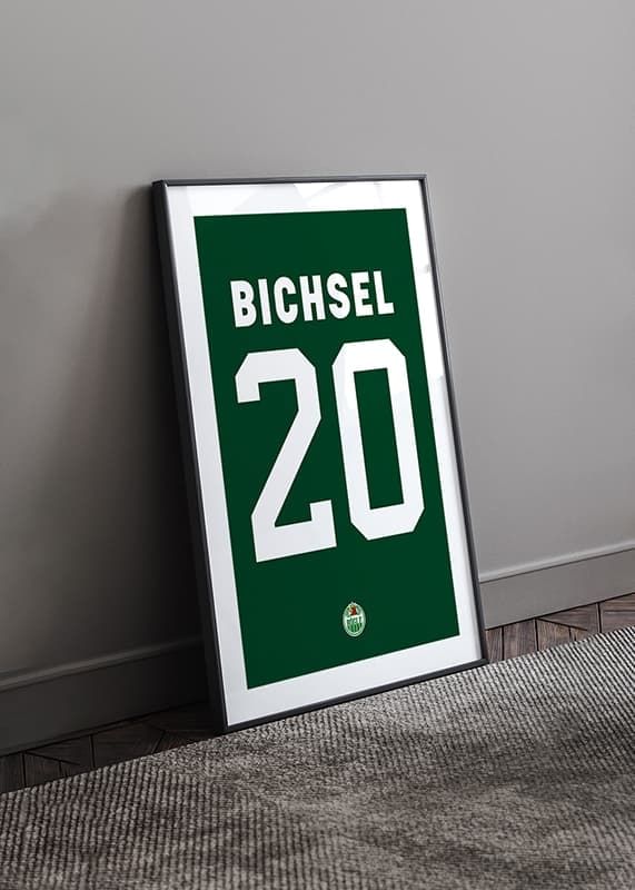 Poster Lian Bichsel #20 Rögle BK 2023/2024 crossfade