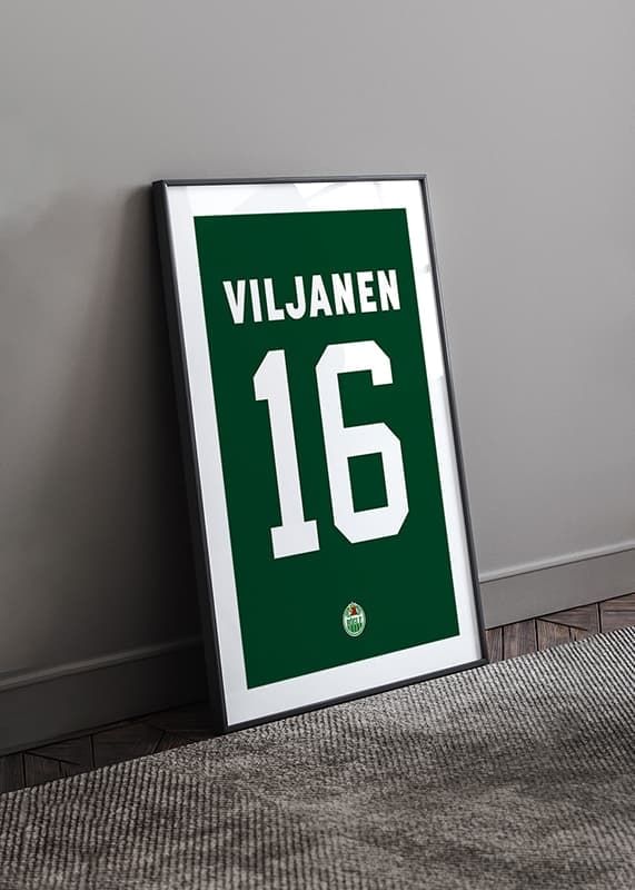 Poster Valtteri Viljanen #16 Rögle BK 2023/2024 crossfade