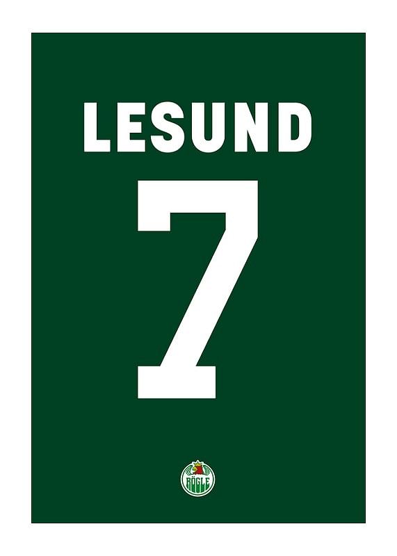 Poster Erlend Lesund #7 Rögle BK 2023/2024