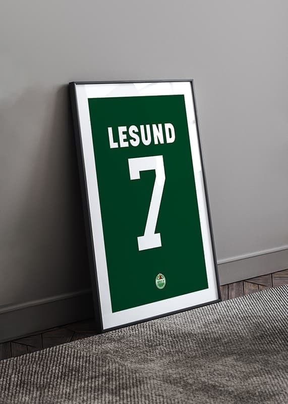 Poster Erlend Lesund #7 Rögle BK 2023/2024 crossfade