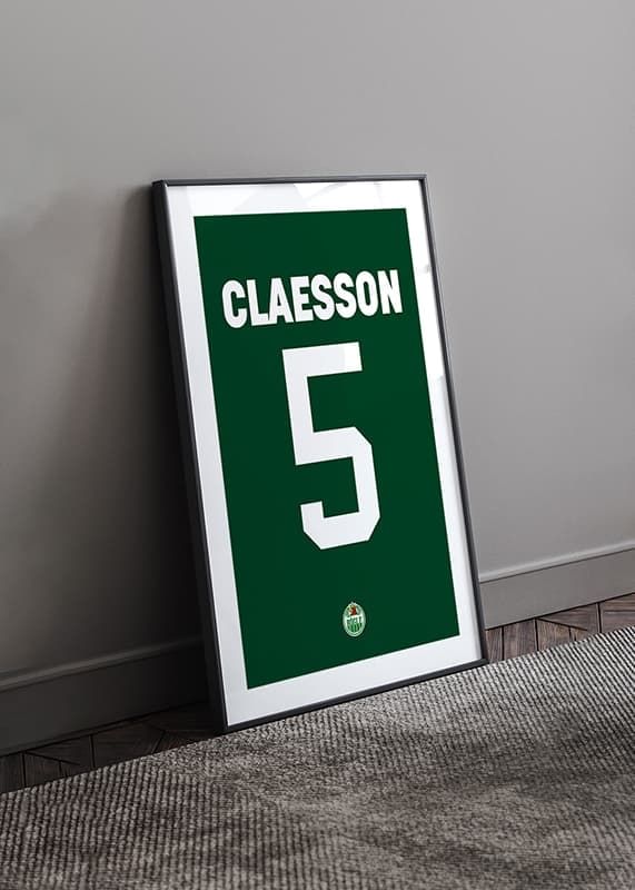 Poster Ludvig Claesson #5 Rögle BK 2023/2024 crossfade