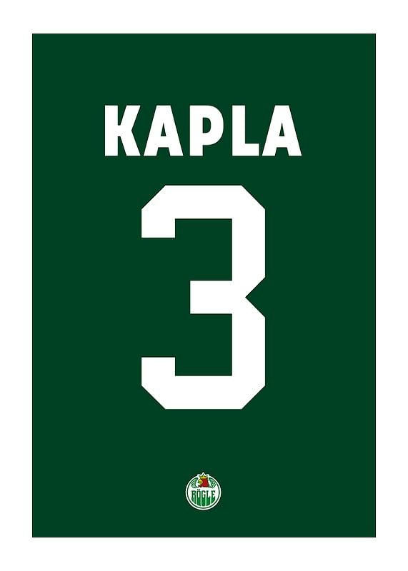 Poster Michael Kapla #3 Rögle BK 2023/2024