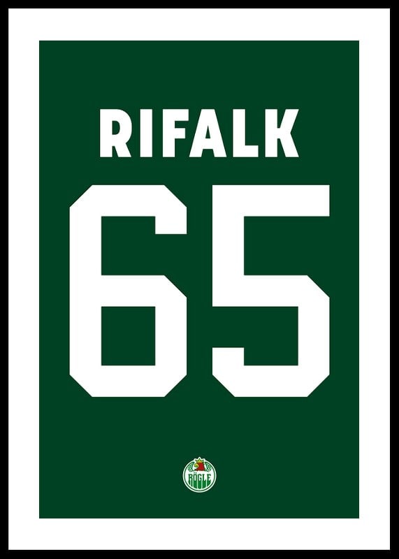Christoffer Rifalk #65 Rögle BK 2023/2024-12