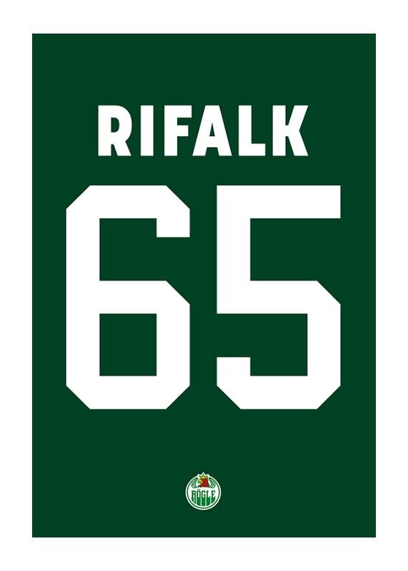 Christoffer Rifalk #65 Rögle BK 2023/2024-12
