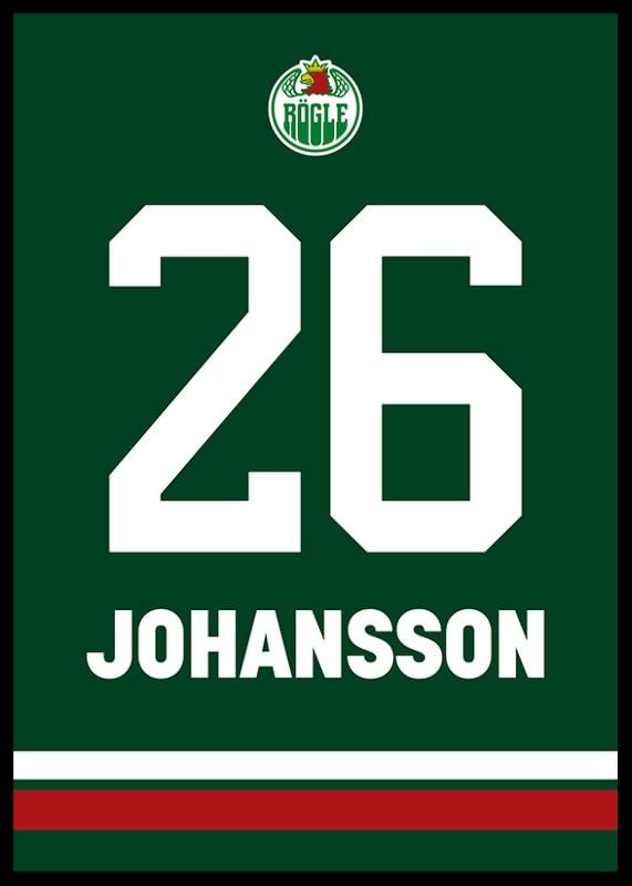 Legendar #26 Jakob Johansson Rögle BK-12