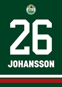 Legendar #26 Jakob Johansson Rögle BK-3