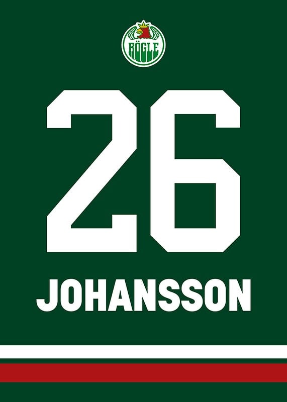 Legendar #26 Jakob Johansson Rögle BK-12