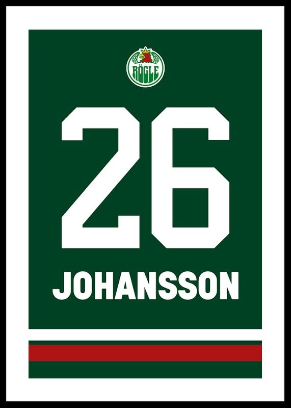Legendar #26 Jakob Johansson Rögle BK-12