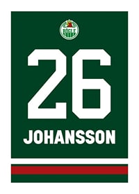 Legendar #26 Jakob Johansson Rögle BK-1