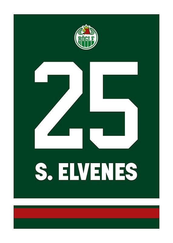 Poster Legendar #25 Stefan Elvenes Rögle BK