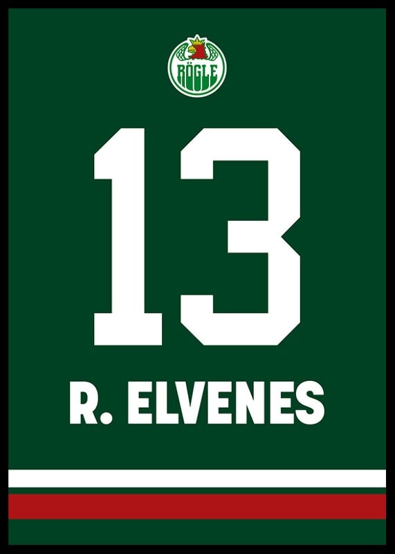 Legendar #13 Roger Elvenes Rögle BK-12