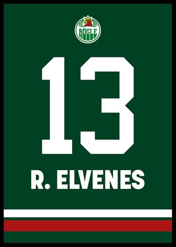 Legendar #13 Roger Elvenes Rögle BK-12