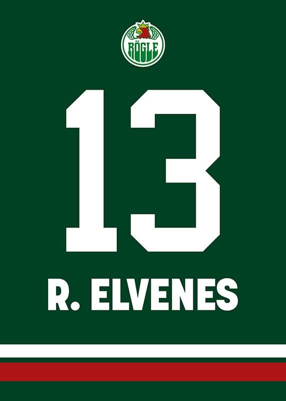 Legendar #13 Roger Elvenes Rögle BK-12