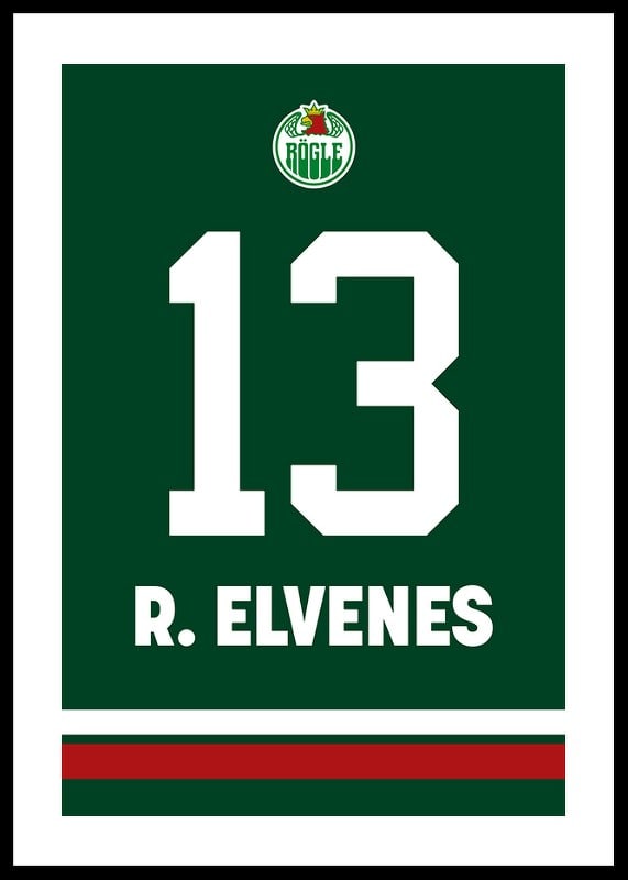 Legendar #13 Roger Elvenes Rögle BK-12