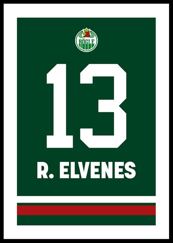 Legendar #13 Roger Elvenes Rögle BK-12