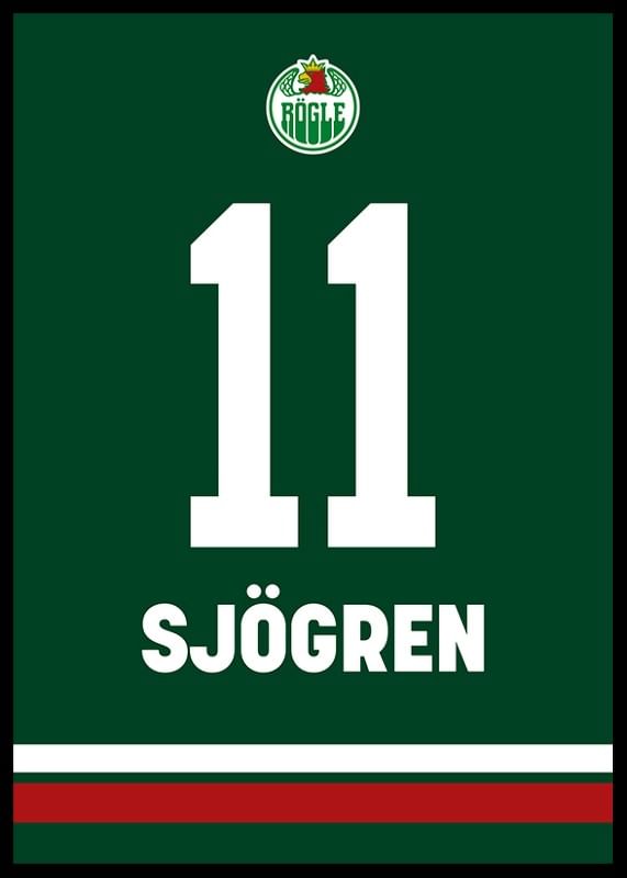 Legendar #11 Mattias Sjögren Rögle BK-12
