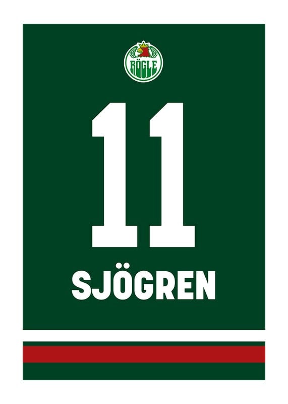 Poster Legendar #11 Mattias Sjögren Rögle BK