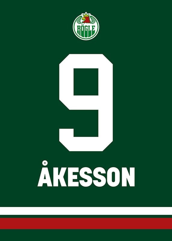 Legendar #9 Lennart Åkesson Rögle BK-12