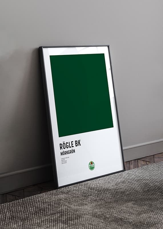Poster Rögle BK Mörkgrön crossfade