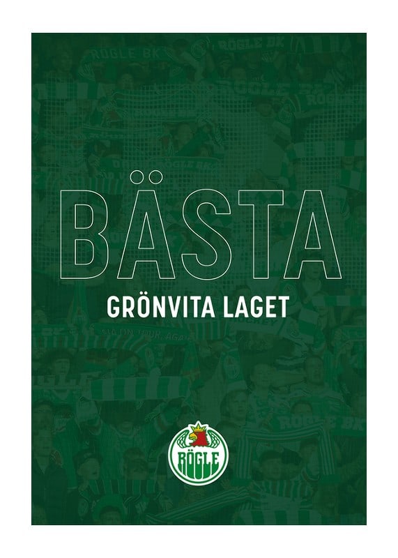 Poster Rögle BK Bästa Grönvita Laget No2
