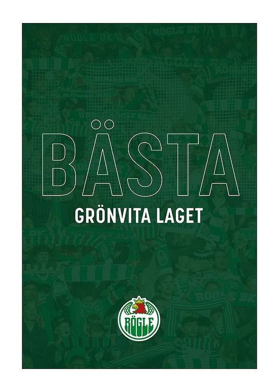 Poster Rögle BK Bästa Grönvita Laget No2