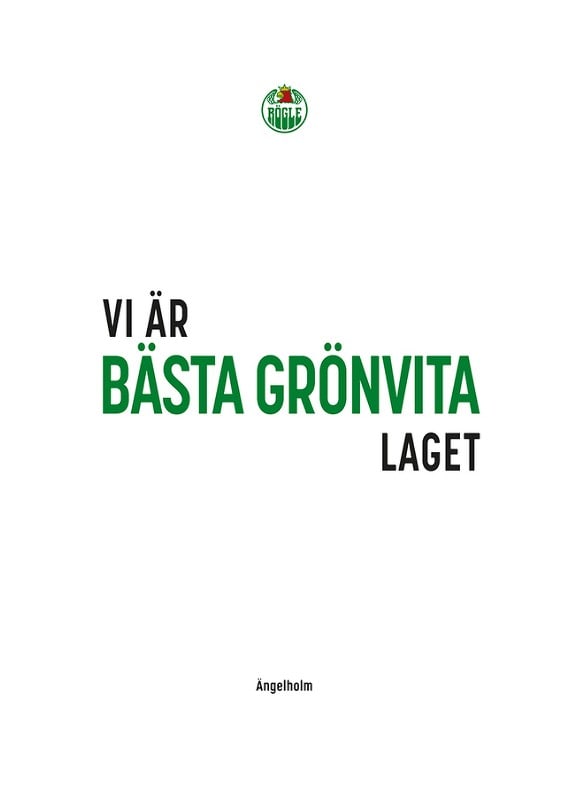 Poster Rögle BK Bästa Grönvita Laget No1