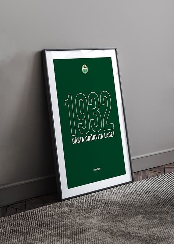 Poster Rögle BK 1932 crossfade