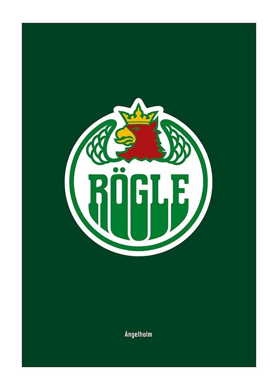 Poster Rögle BK Logo Grön