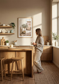 Olive Tree Mediterranean Setting No1-8