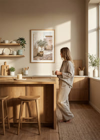 Olive Tree Mediterranean Setting No1-8