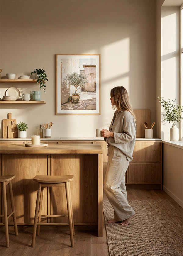 Affiche Olive Tree Mediterranean Setting No1 crossfade