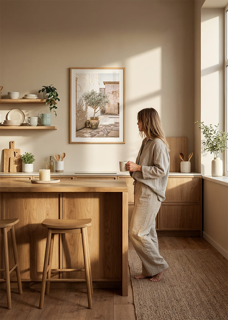 Olive Tree Mediterranean Setting No1-12