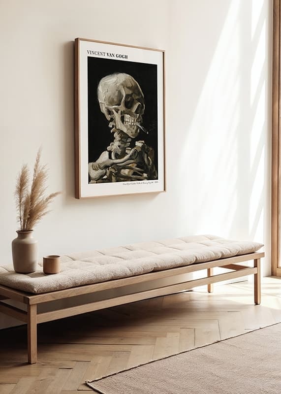 Head Of A Skeleton By Vincent Van Gogh-12