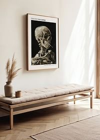 Head Of A Skeleton By Vincent Van Gogh-2