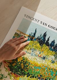 Garden At Arles By Vincent Van Gogh-3