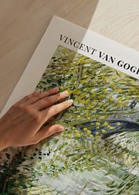 River Bank In Springtime By Vincent Van Gogh-3