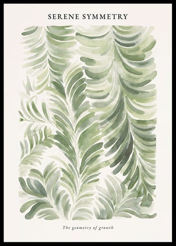 Poster Serene Symmetry