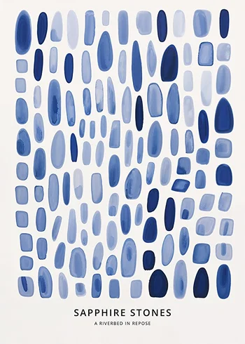 Affiche Sapphire Stones