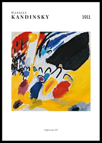 Poster Impression III By Wassily Kandinsky