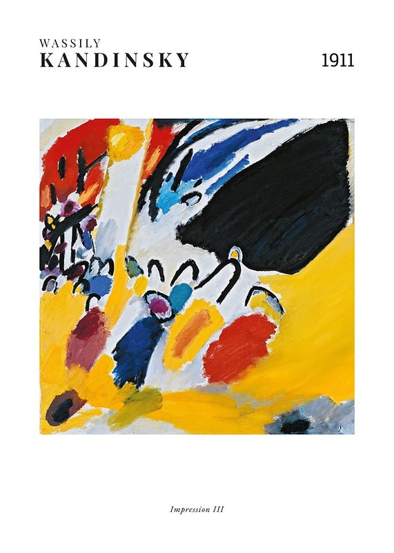 Impression III By Wassily Kandinsky-12
