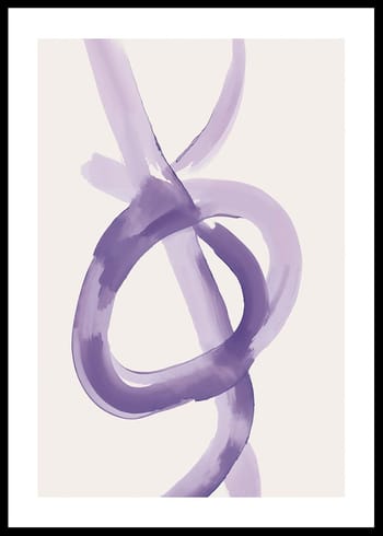 Poster Purple Vortex