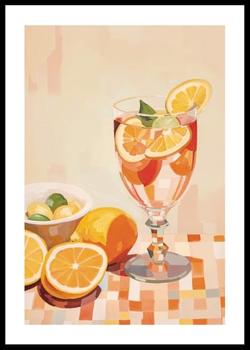 Poster Lemonade Still Life