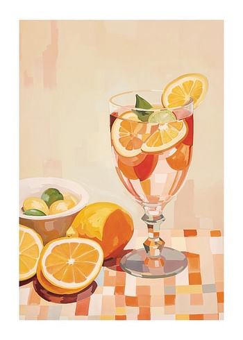 Poster Lemonade Still Life
