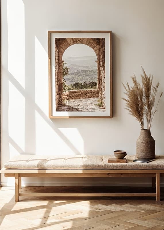 Poster Tuscan Archway crossfade